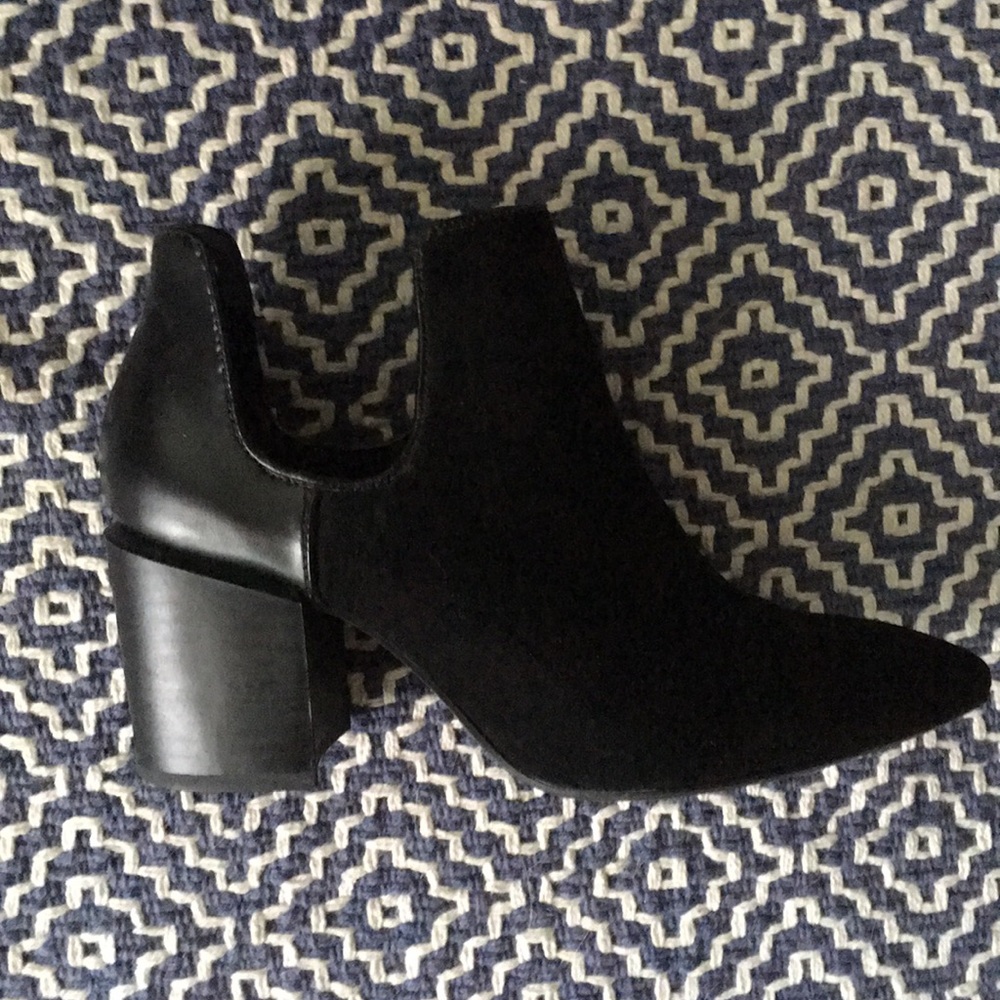 Zara edgy black boots